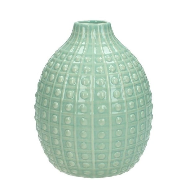 Miętowy wazon ceramiczny HF Living Azuro Lilly