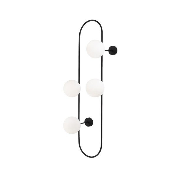 Czarny metalowy kinkiet Opviq lights Karpos-image-4