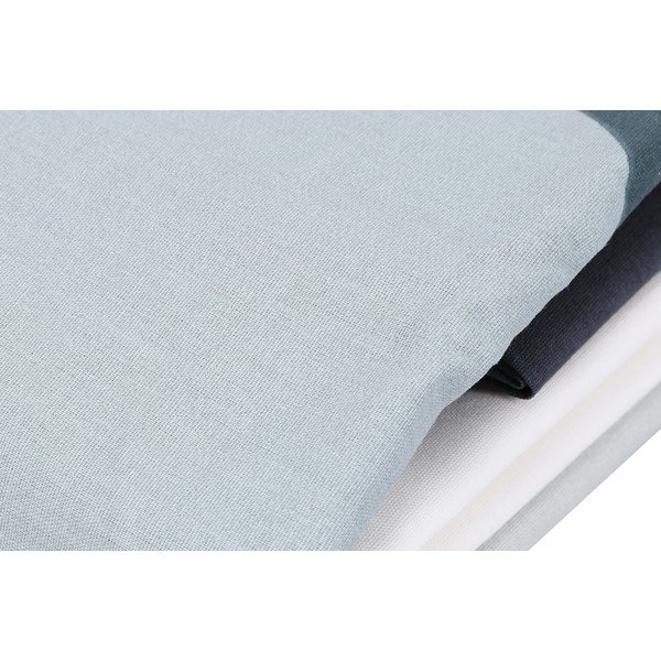 Pościel jednoosobowa z bawełny ranforce Mijolnir Eyelash White, 140x200 cm-image-3