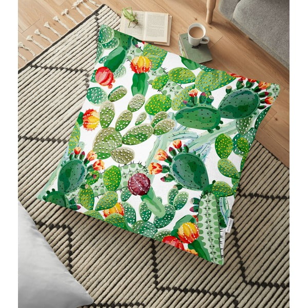 Poszewka na poduszkę z domieszką bawełny Minimalist Cushion Covers Cactus, 70x70 cm