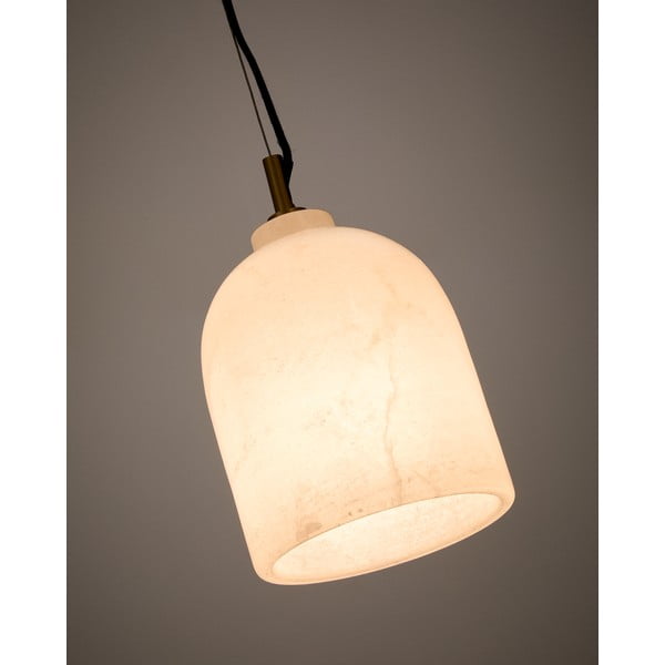 Lampa wisząca w kolorze kości słoniowej ø 15 cm Shenli – Kave Home-image-3