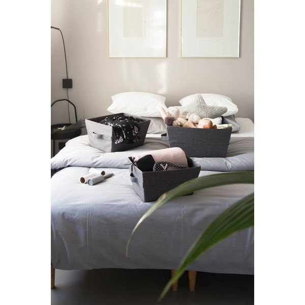 Tekstylny koszyk do przechowywania 34,5x45x25 cm Soft Storage – Bigso Box of Sweden-image-1