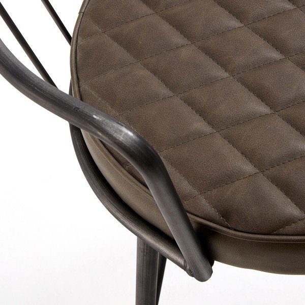 Brązowy hoker Kave Home, wys. 92 cm-image-1
