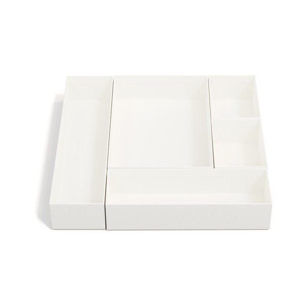 Kartonowe organizery do szuflady zestaw 5 szt. Emma Paper Laminate – Bigso-image-3