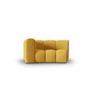 Żółty moduł sofy (lewostronny) Lupine – Micadoni Home