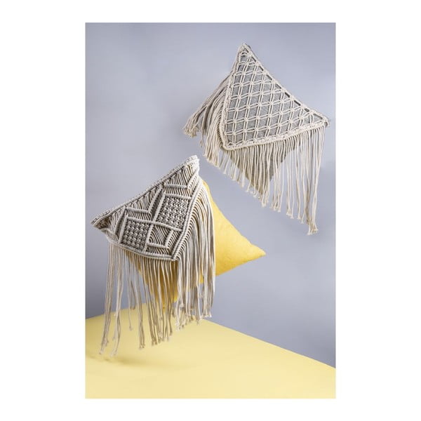 Tekstylna poduszka dekoracyjna 45x45 cm Macrame – VDE Tivoli 1996-image-2