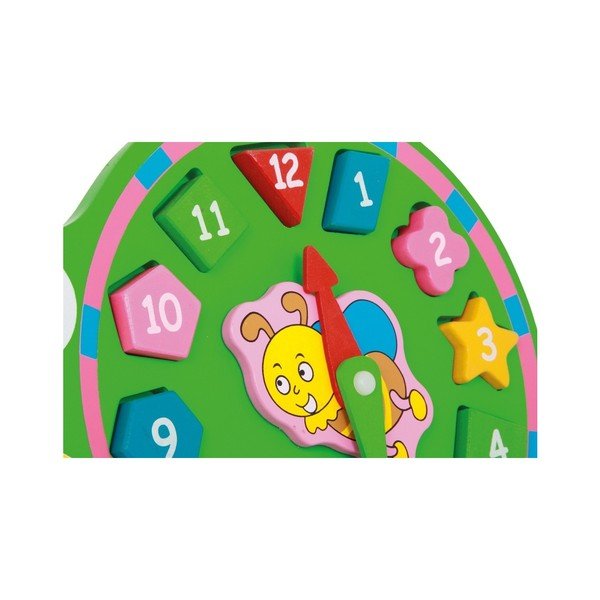 Drewniany zegar edukacyjny Legler Snail-image-2