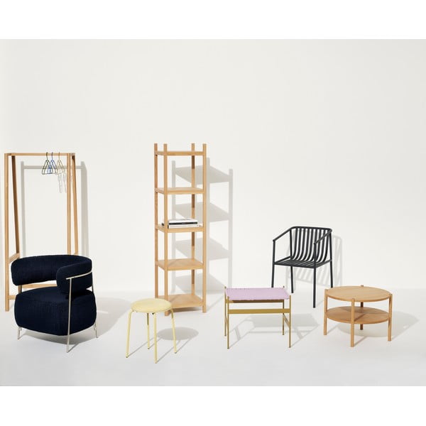 Okrągły stolik w dekorze dębu ø 60 cm Acorn – Hübsch-image-2