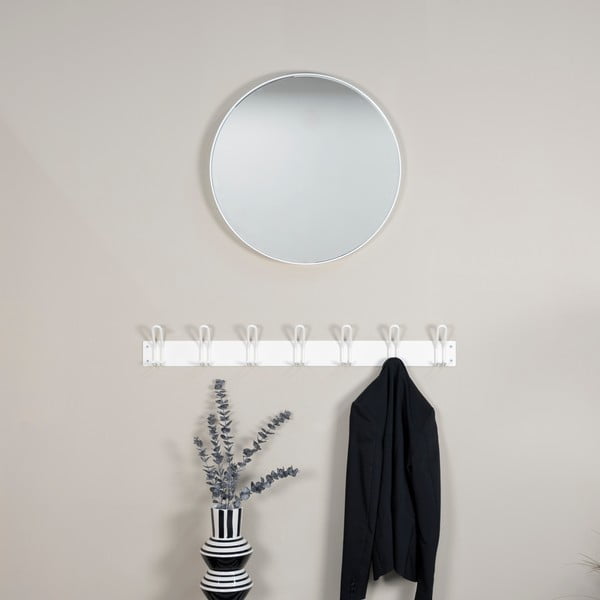 Biały metalowy wieszak ścienny 100 cm Miles – Spinder Design-image-2