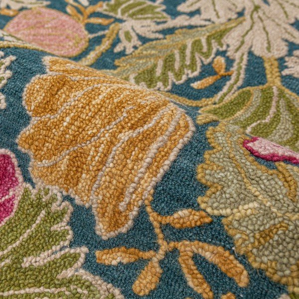 Wełniany dywan tkany ręcznie 200x290 cm Daphne Shaped Floral – Flair Rugs-image-4