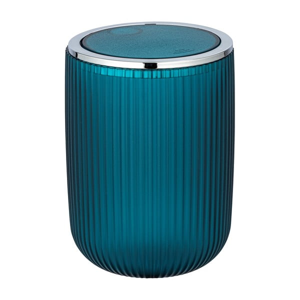 Niebieski łazienkowy kosz na śmieci Wenko Agropoli-image-1