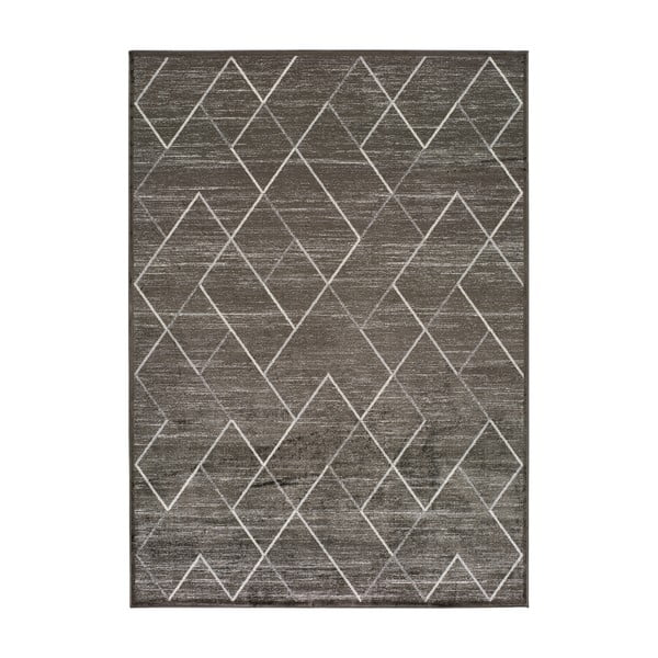 Szary dywan z wiskozy Universal Belga, 70x110 cm