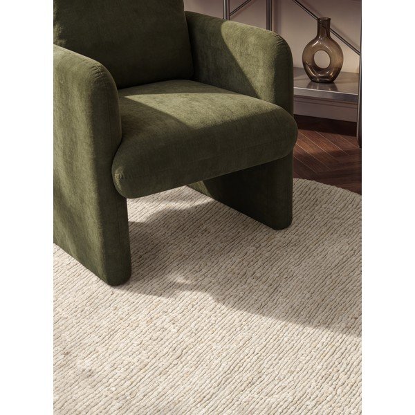 Kremowy wełniany okrągły dywan tkany ręcznie ø 200 cm Bexley Woolwich – Ted Baker-image-3