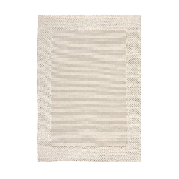 Beżowy dywan wełniany 230x160 cm Rue – Flair Rugs