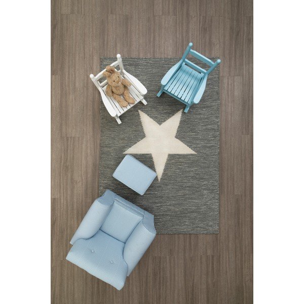 Niebieskie krzesło dziecięce z litego drewna topolowego – Premier Housewares-image-4