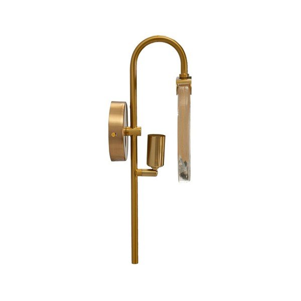 Szklany kinkiet w kolorze złota Softy – Mauro Ferretti-image-2