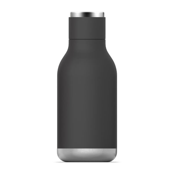 Czarna butelka termiczna Asobu Urban, 473 ml
