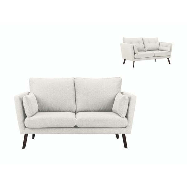 Jasnobeżowa sofa 2-osobowa Mazzini Sofas Elena-image-1