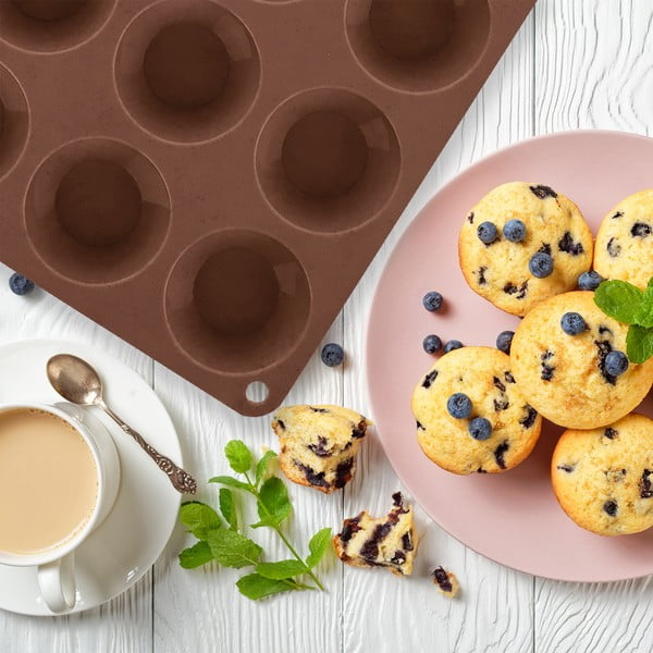 Silikonowa forma do pieczenia muffinów 23,5x29 cm – Orion-image-1