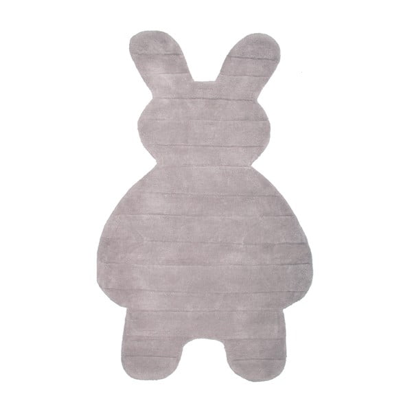 Dywan dziecięcy Bunny Grey, 85x140 cm