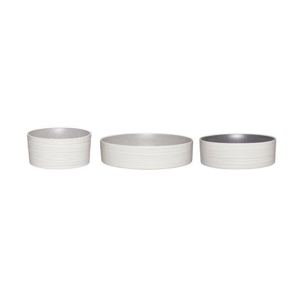 Zestaw 3 porcelanowych misek Hübsch Piraho