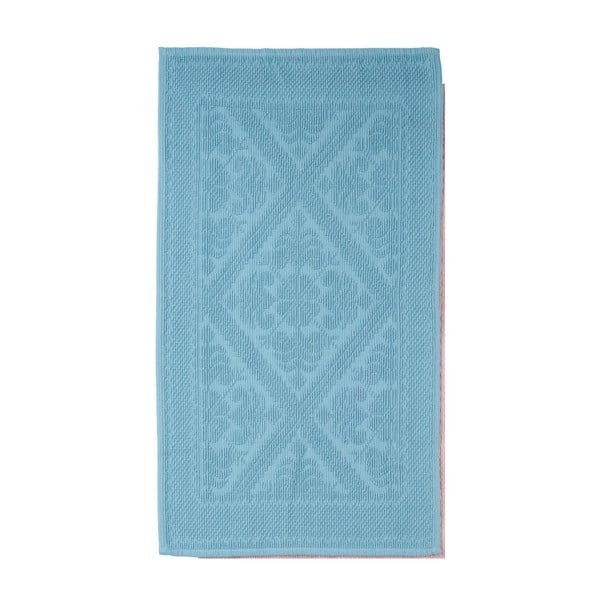 Niebieski dywanik łazienkowy Walra Kim