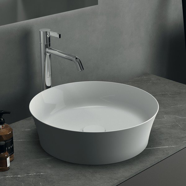 Biała ceramiczna okrągła umywalka ø 40 cm Ipalyss – Ideal Standard-image-4