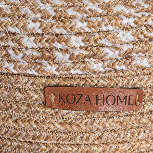 Tekstylny dekoracyjny pojemnik z pokrywką – Mioli Decor-image-3