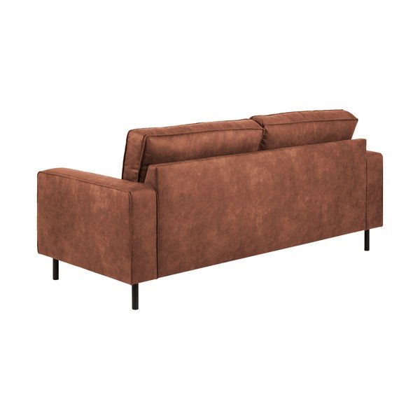 Karmelowobrązowa sofa z imitacji skóry Actona Jesolo, 193 cm-image-4