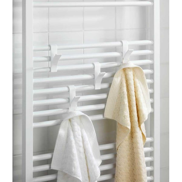 Białe wiszące plastikowe haczyki zestaw 2 szt. – Wenko-image-3