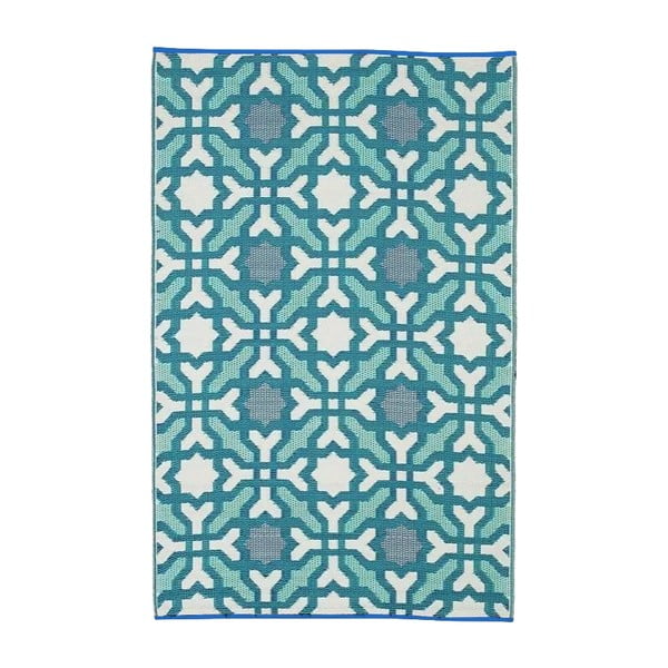 Niebieski dywan odpowiedni na zewnątrz 90x150 cm Seville – Fab Hab