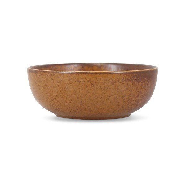 Brązowa porcelanowa miska na zupę 710 ml Ovio – BonBistro