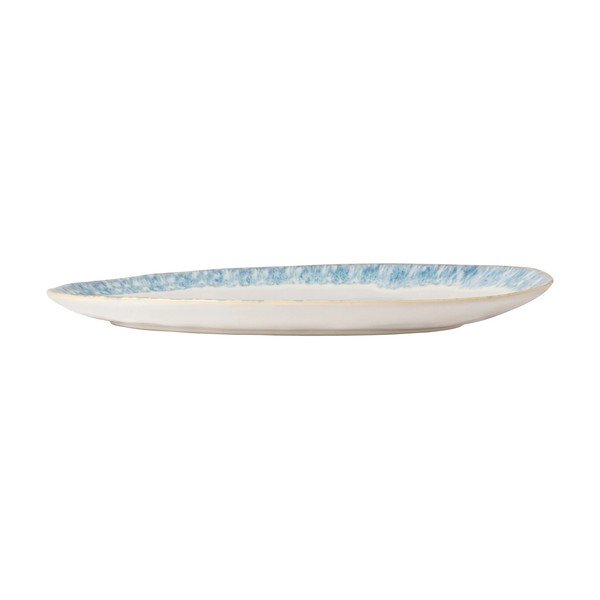 Biało-niebieska kamionkowa taca Costa Nova Brisa, dł. 41 cm-image-2