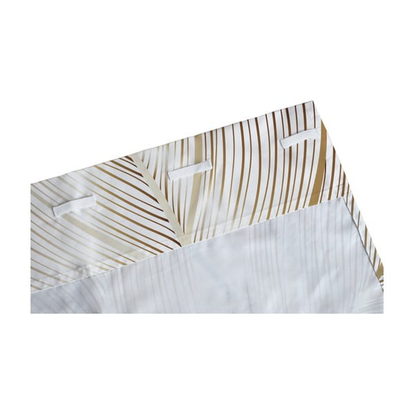 Zasłona z satyny bawełnianej w kolorze złota 110x170 cm Golden Leaves – Butter Kings-image-2