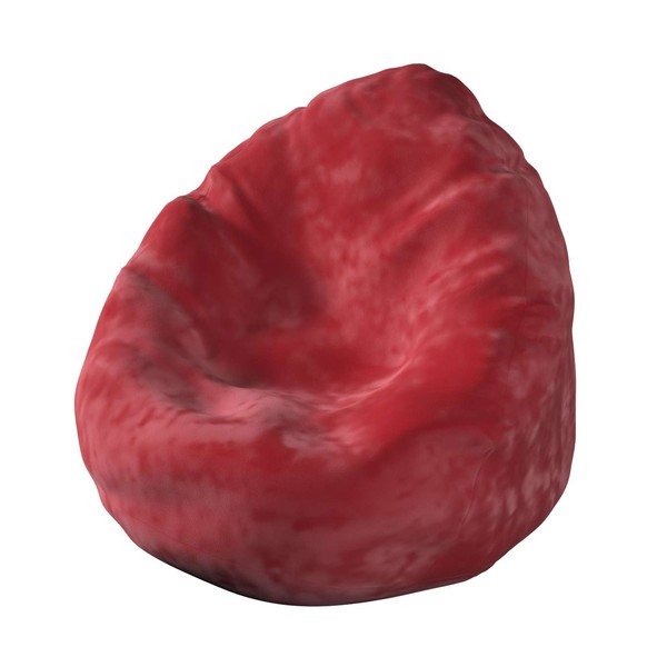 Czerwony worek do siedzenia Posh Velvet – Yellow Tipi