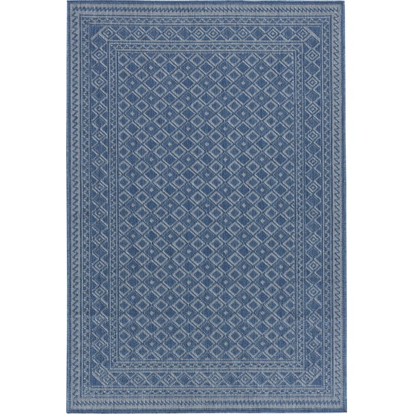 Niebieski dywan odpowiedni na zewnątrz 170x120 cm Terrazzo – Floorita