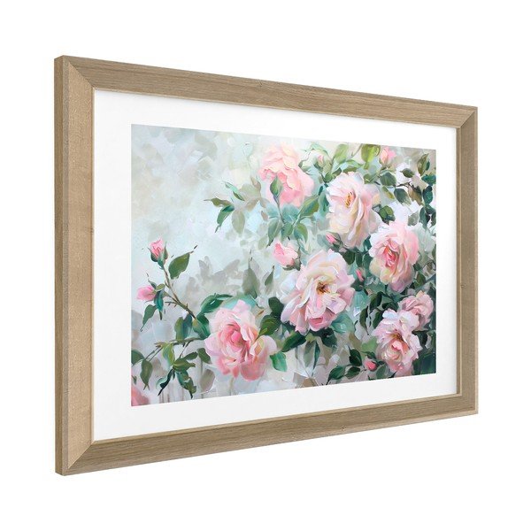 Obraz drukowany z ramą w zestawie 75x56 cm Blooming Roses – Styler-image-4