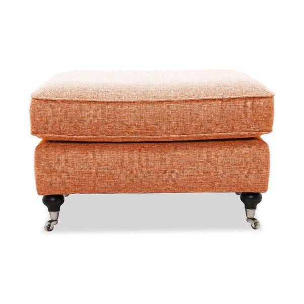 Pomarańczowy taboret VIVONITA William-image-4