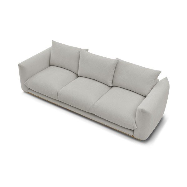 Jasnoszara sofa 265 cm Ernest – Bobochic Paris-image-4