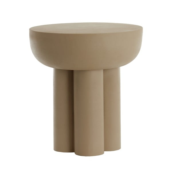 Metalowy okrągły stolik ø 46 cm Mikola – Light & Living