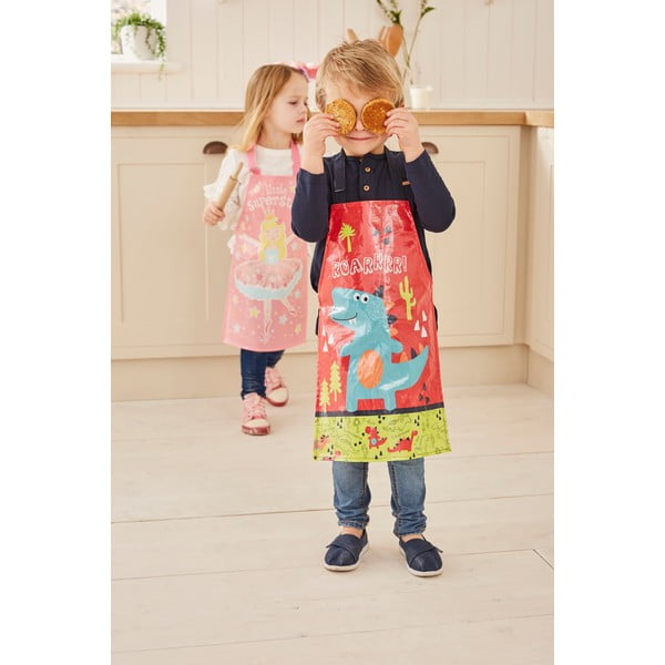 Bawełniany fartuszek dziecięcy Cooksmart ® Dinosaur-image-1