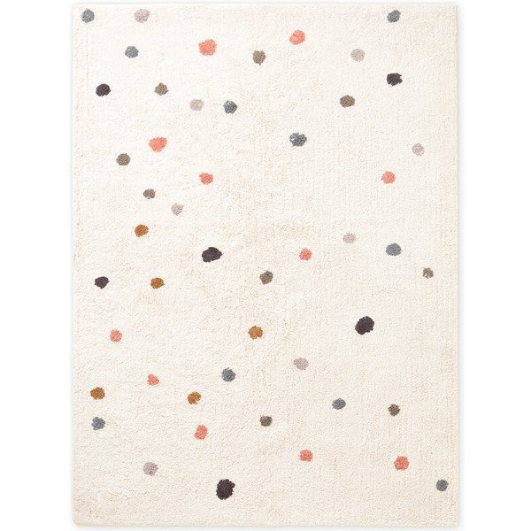 Kremowy bawełniany dywan dziecięcy odpowiedni do prania/tkany ręcznie 140x200 cm Snuggle Pippo – Hanse Home