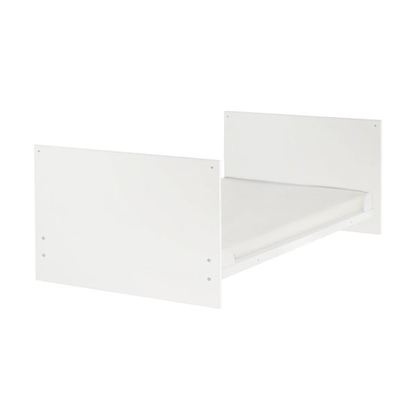 Białe łóżeczko z regulowaną wysokością 70x140 cm Anton – Roba-image-3