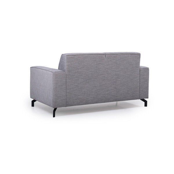 Szara sofa 2-osobowa Scandic Lesly-image-2