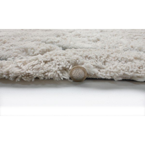 Beżowo-niebieski ręcznie tkany dywan Flair Rugs Solitaire Sion, 160x230 cm-image-3
