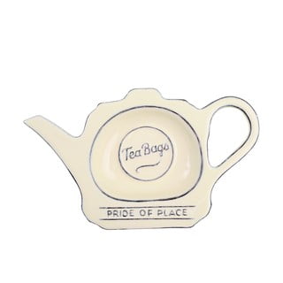 Kremowy spodek na woreczki po herbacie T&G Woodware Pride Of Place