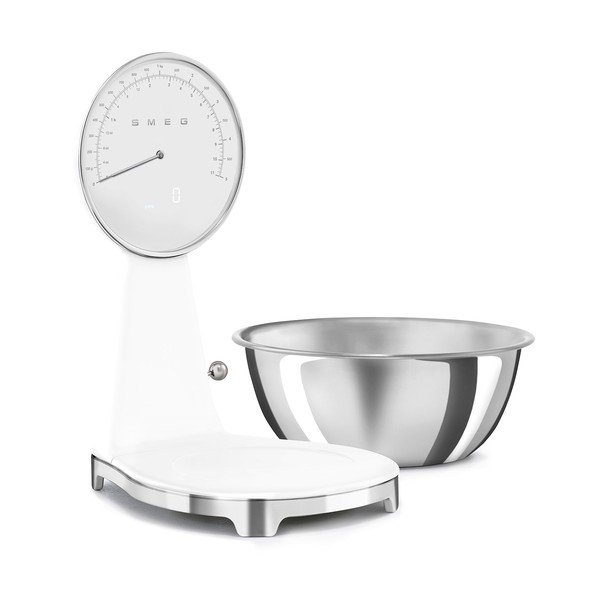 Biała plastikowa cyfrowa waga kuchenna – SMEG-image-3