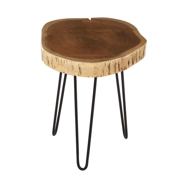 Stolik z blatem z drewna akacjowego 46x48 cm Nandri – Premier Housewares-image-3