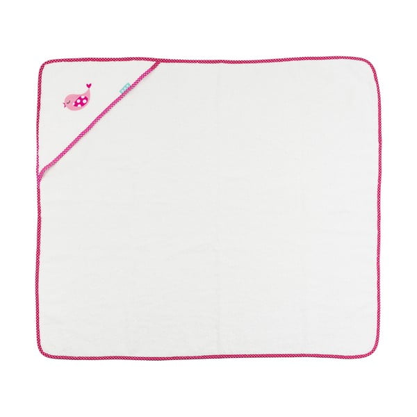 Ręcznik Little Birds Pink, 100x100 cm