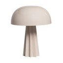 Kremowa metalowa lampa stołowa (wysokość 29 cm) Virel – WOOOD